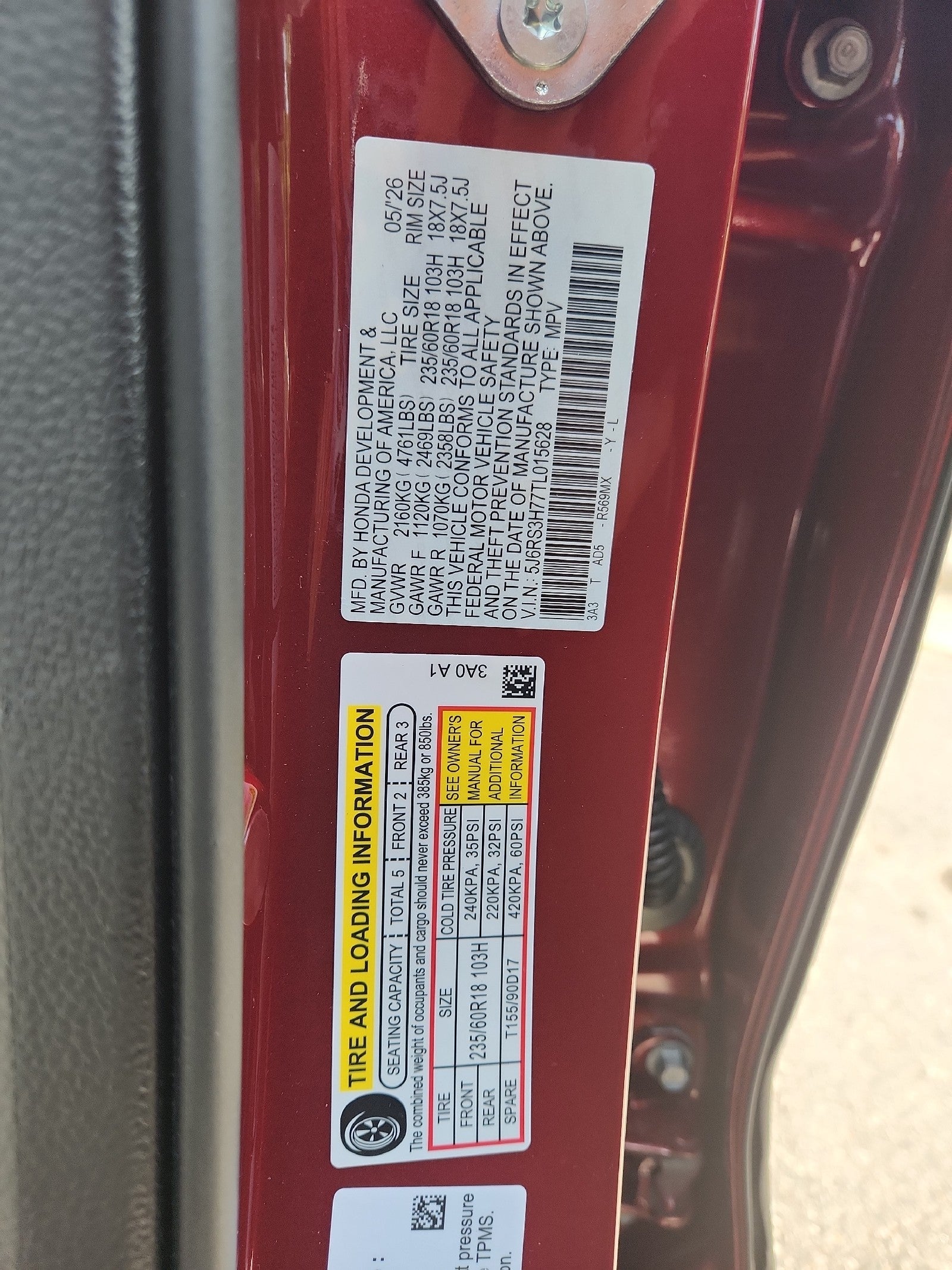 2026 Honda CR-V EX-L