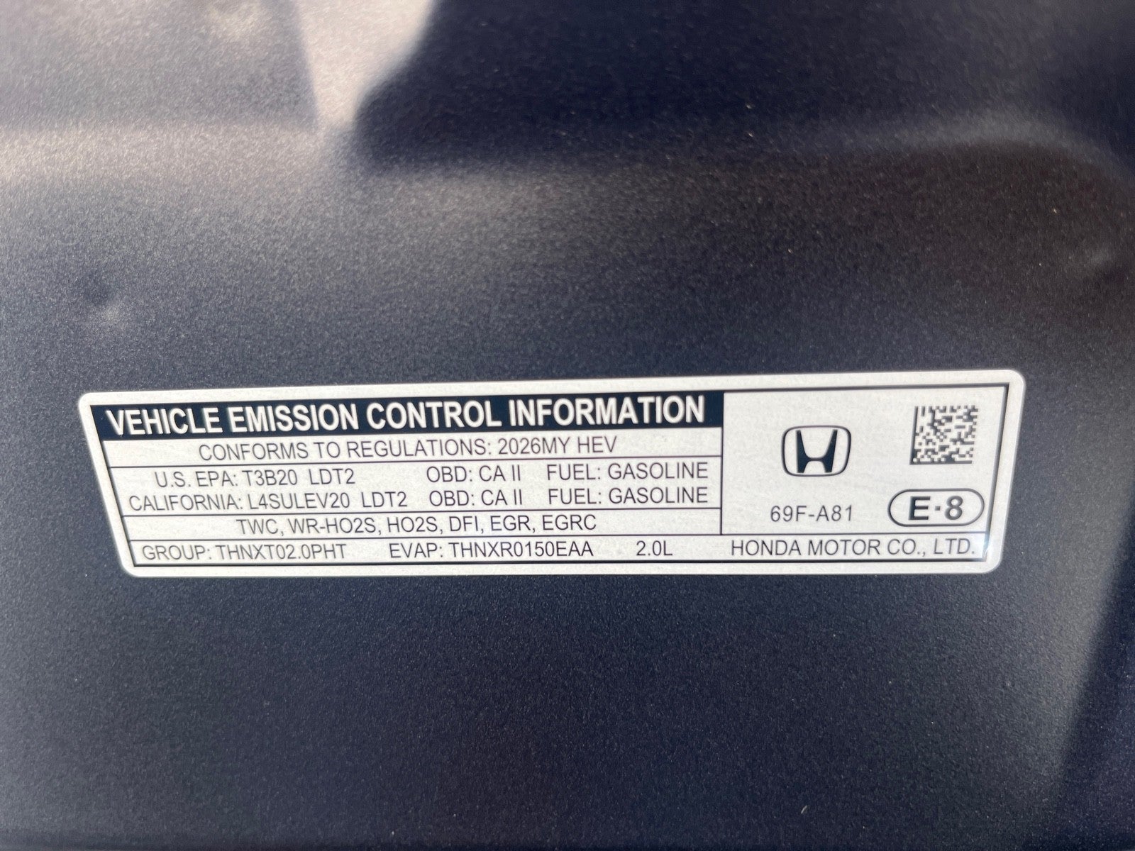 2026 Honda CR-V Hybrid Sport-L