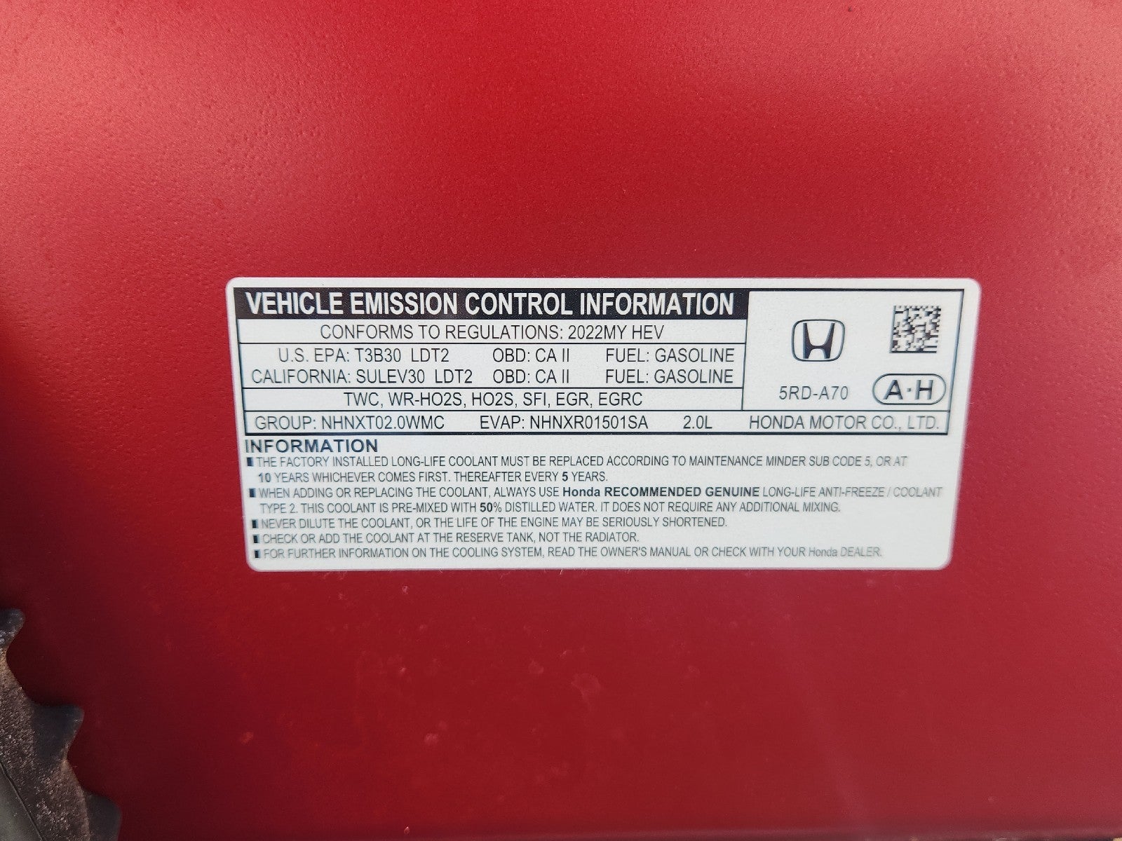 2022 Honda CR-V Hybrid Touring