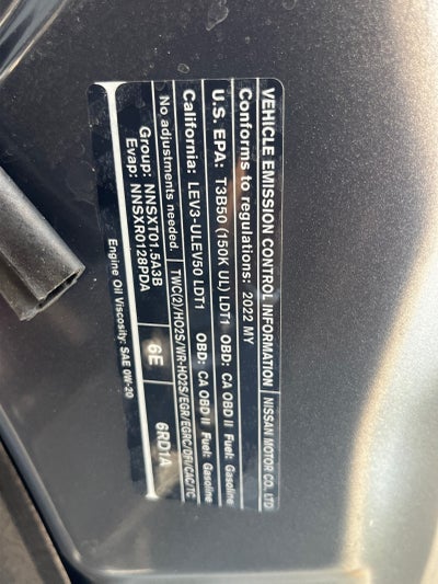 2022 Nissan Rogue S
