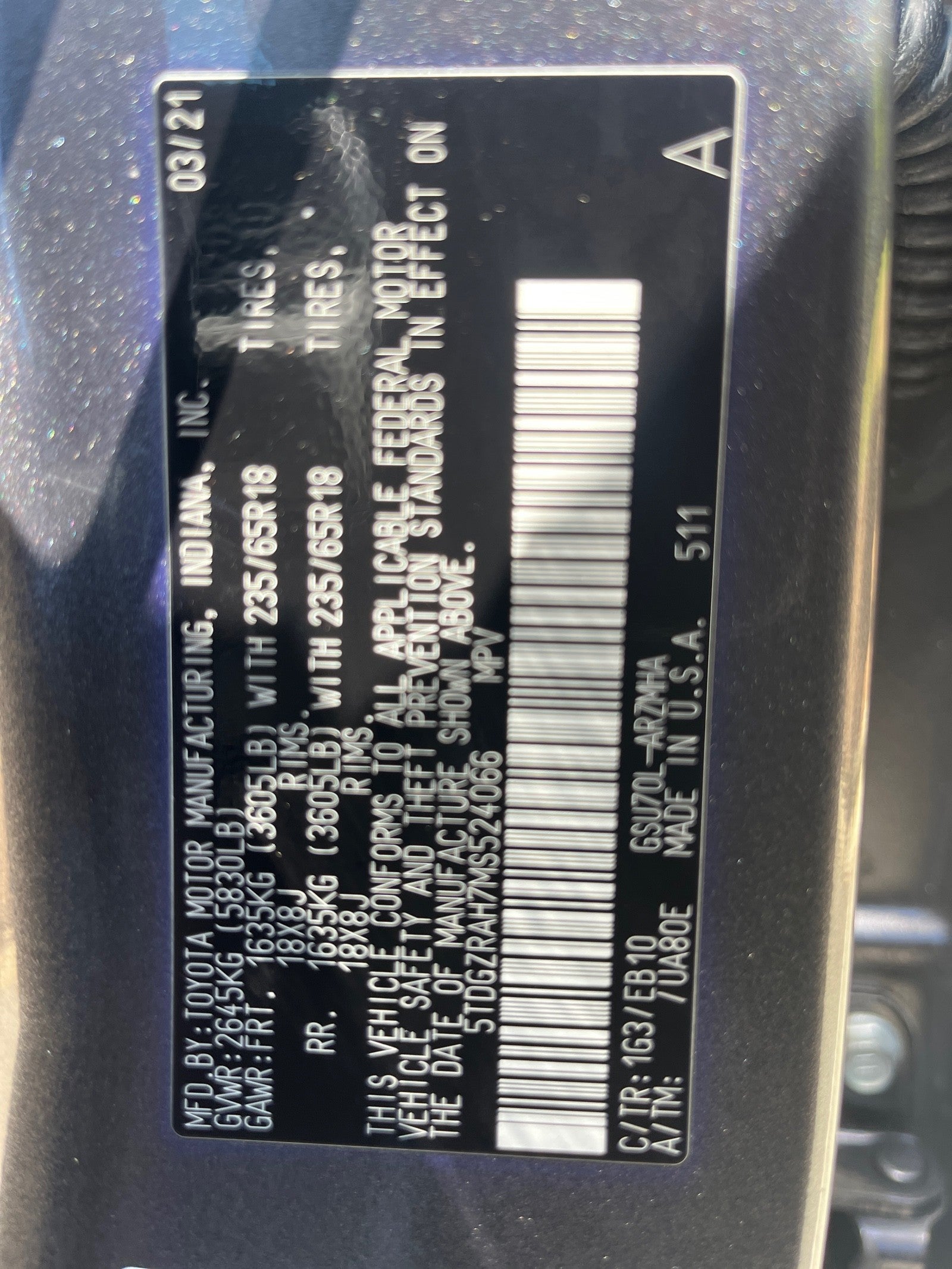 2021 Toyota Highlander XLE