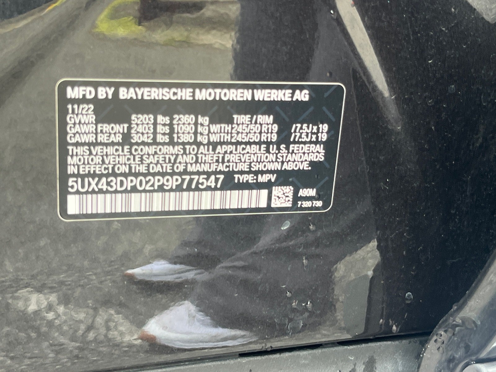 2023 BMW X3 sDrive30i