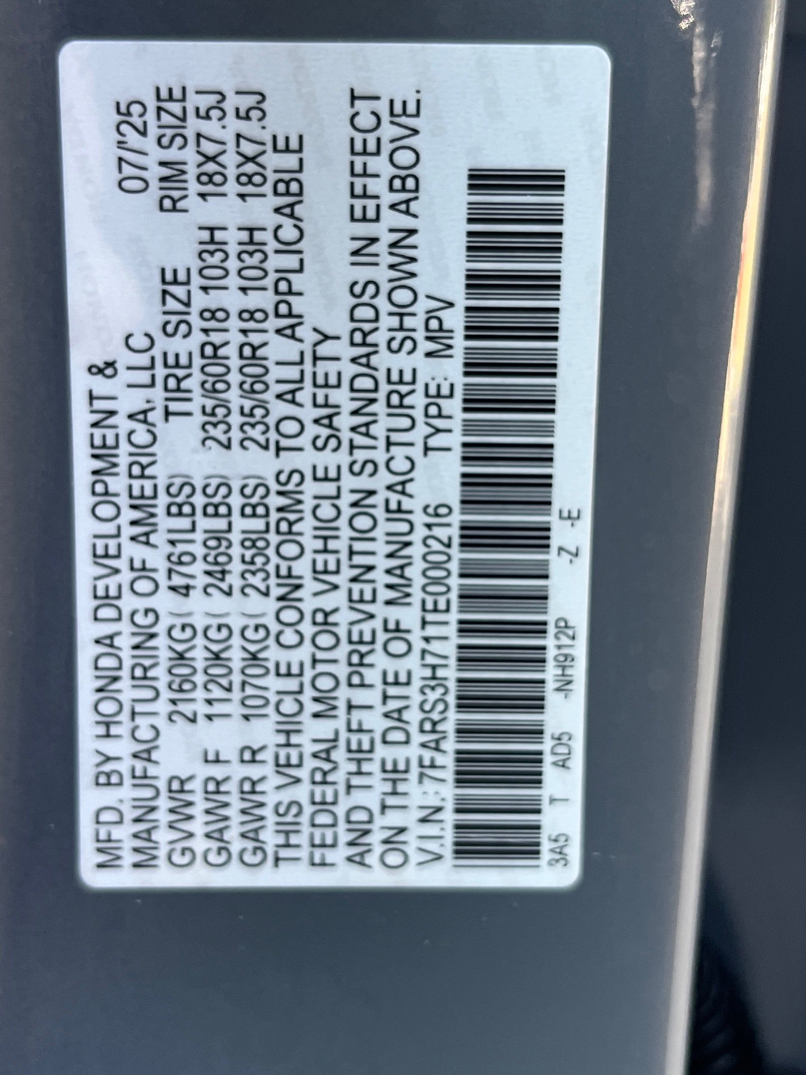 2026 Honda CR-V EX-L