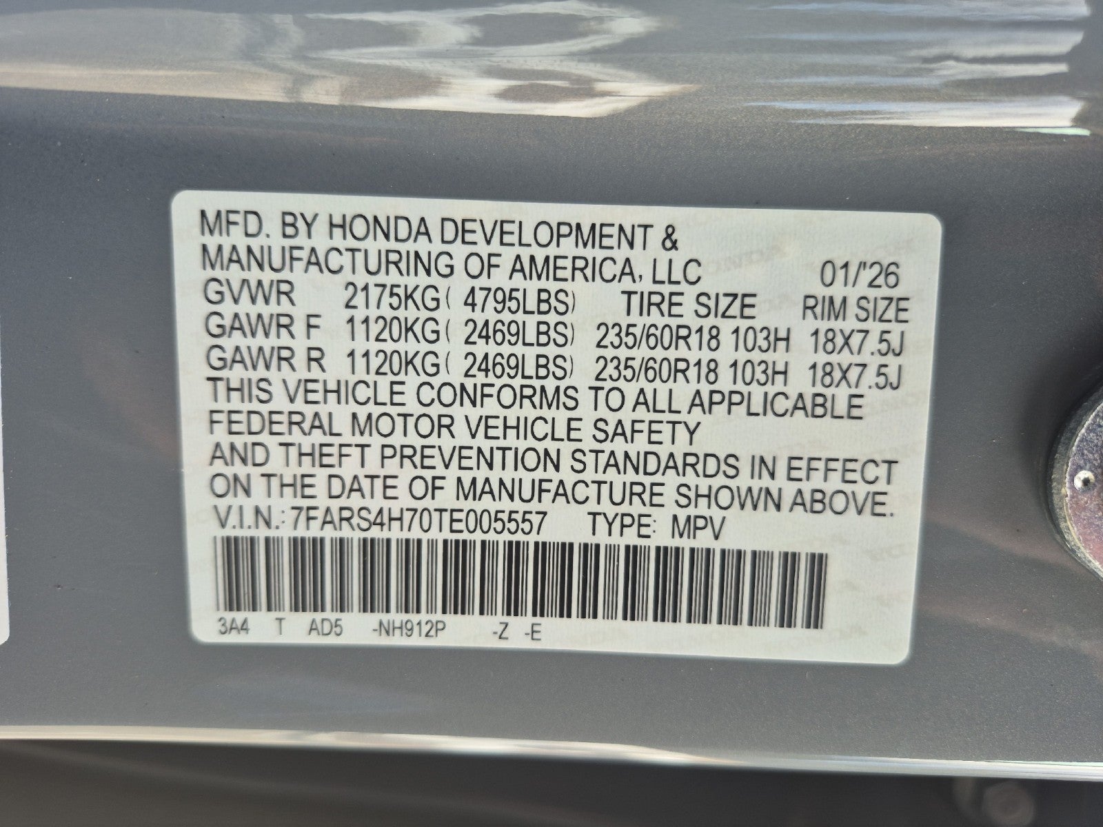 2026 Honda CR-V EX-L