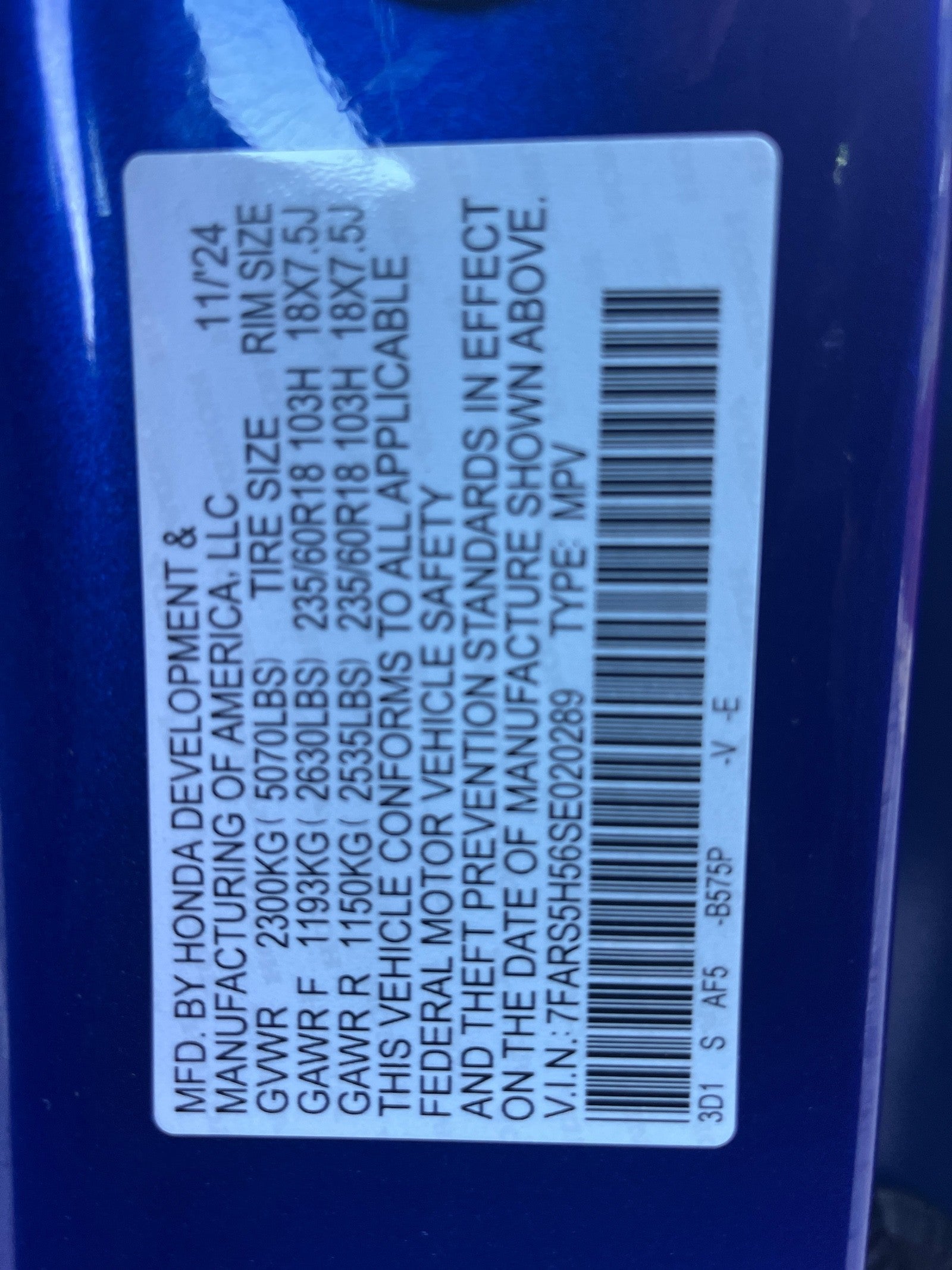 2025 Honda CR-V Hybrid Sport