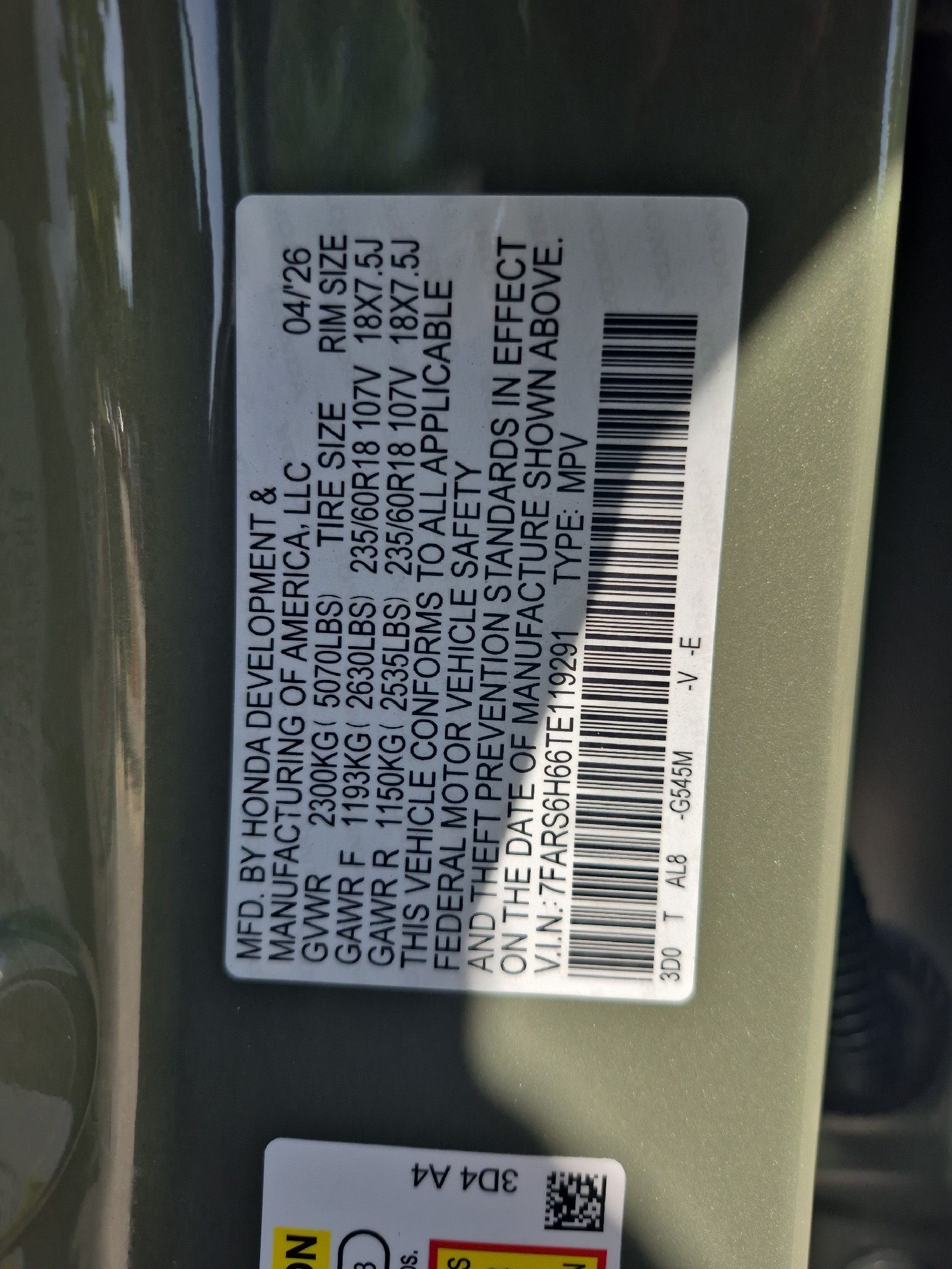 2026 Honda CR-V Hybrid TrailSport