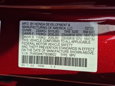 2026 Honda CR-V Hybrid TrailSport