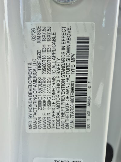 2026 Honda CR-V Hybrid Sport-L