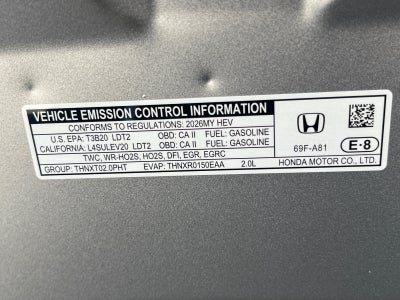 2026 Honda CR-V Hybrid Sport-L