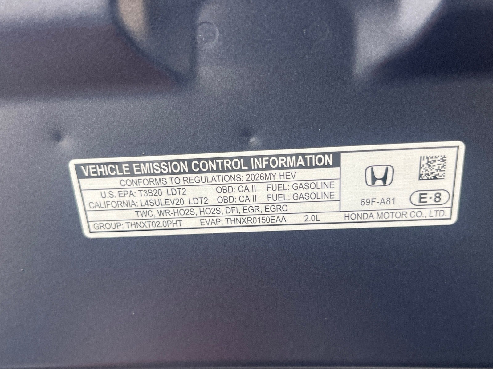 2026 Honda CR-V Hybrid Sport-L