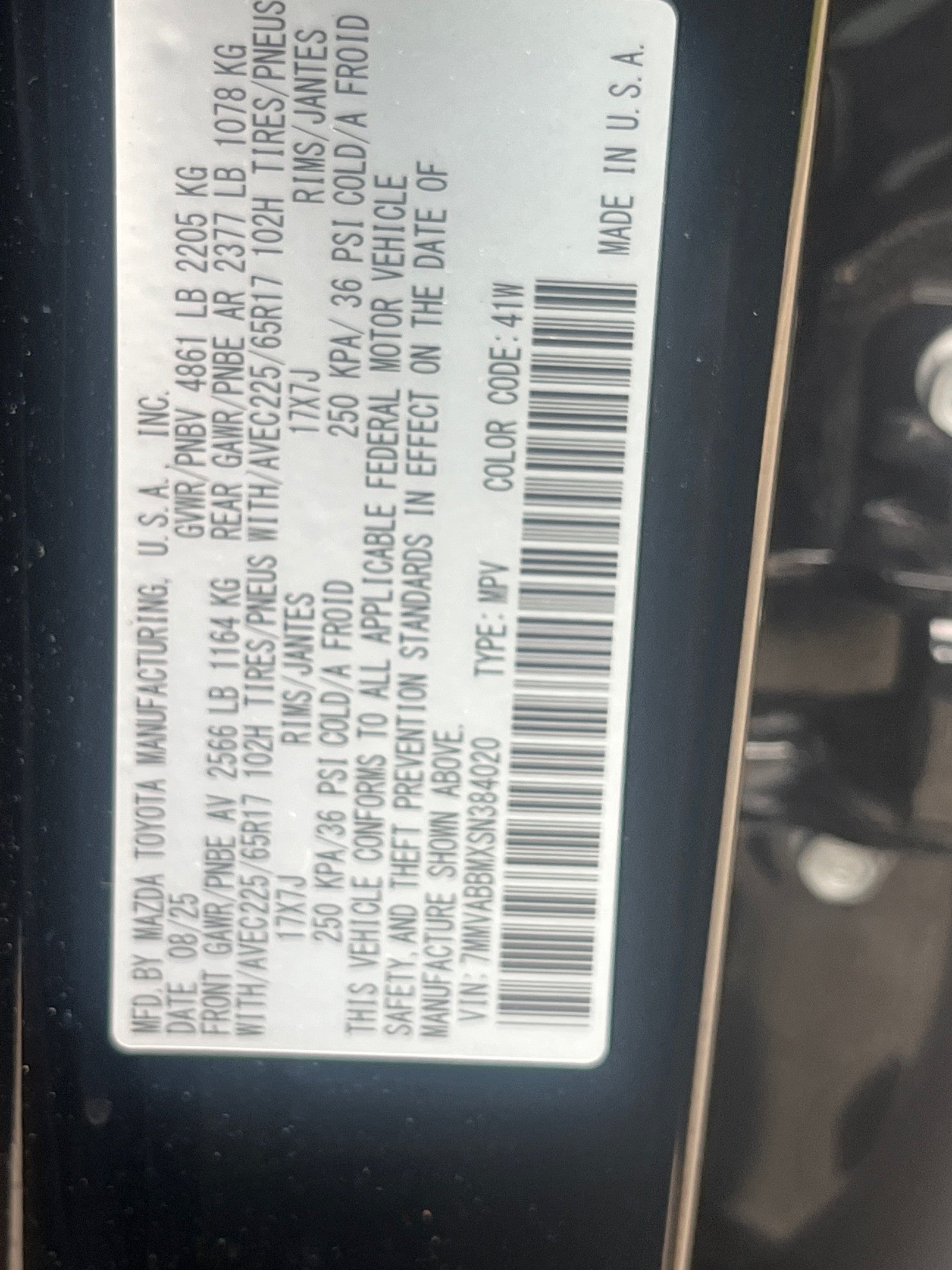 2025 Mazda Mazda CX-50 2.5 S Preferred Package