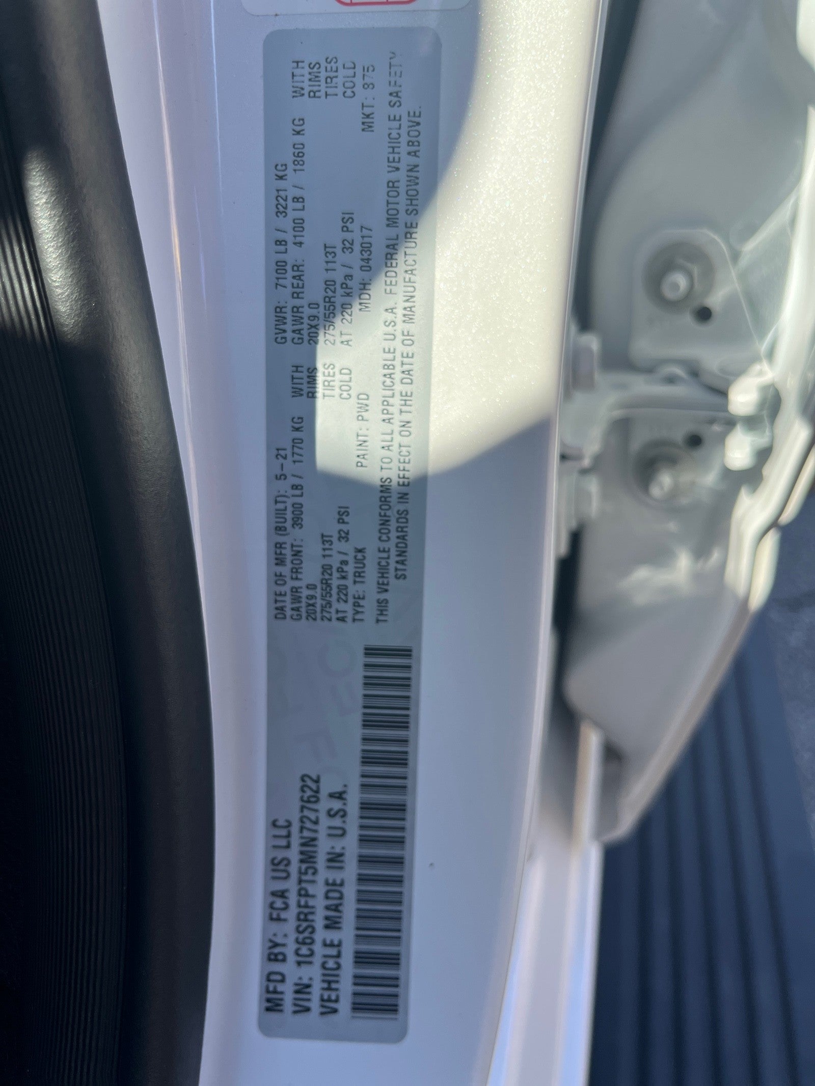 2021 RAM 1500 Limited
