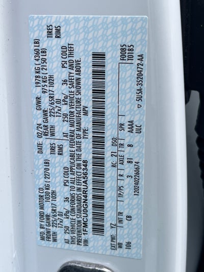 2024 Ford Escape Active