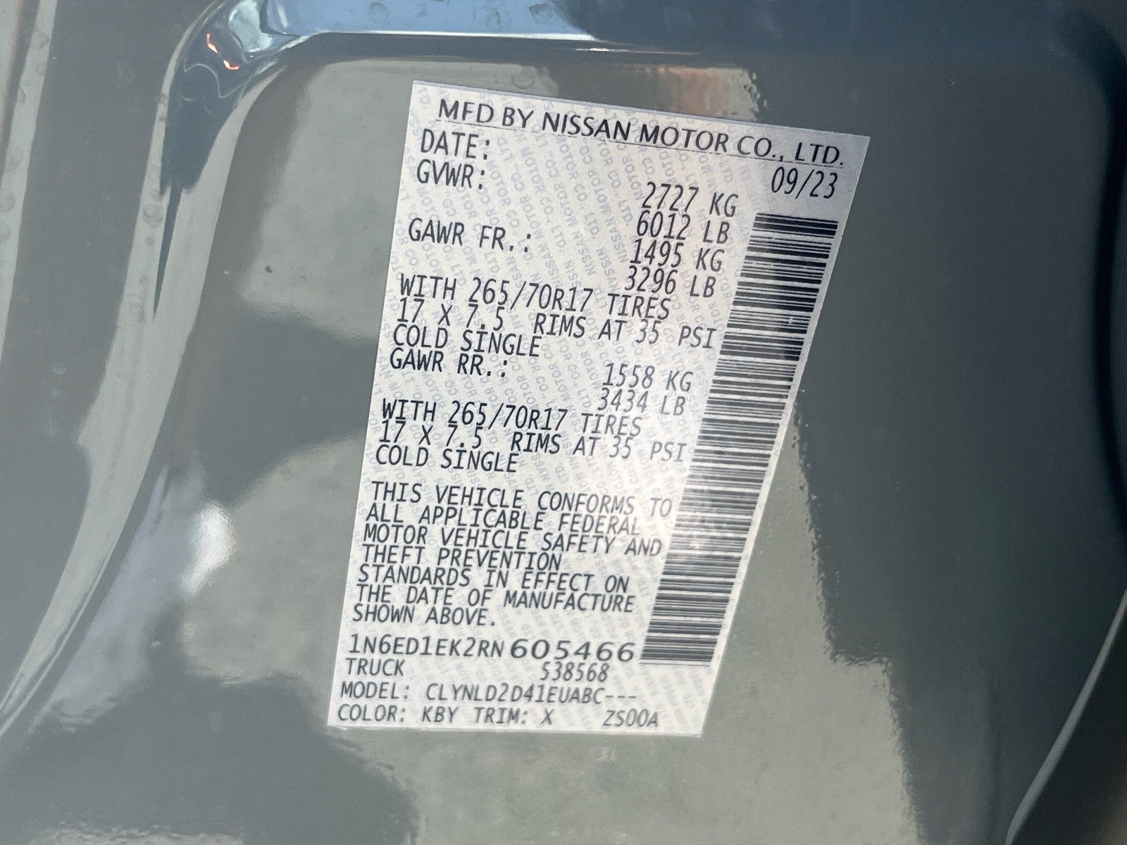 2024 Nissan Frontier PRO-4X