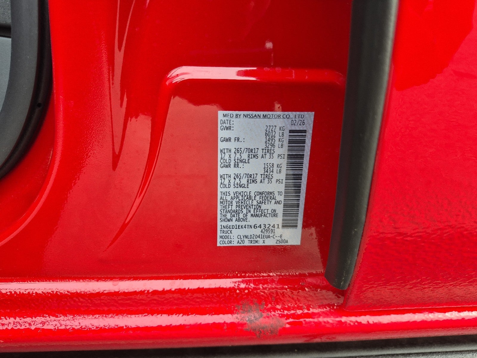 2026 Nissan Frontier Crew Cab PRO-4X®