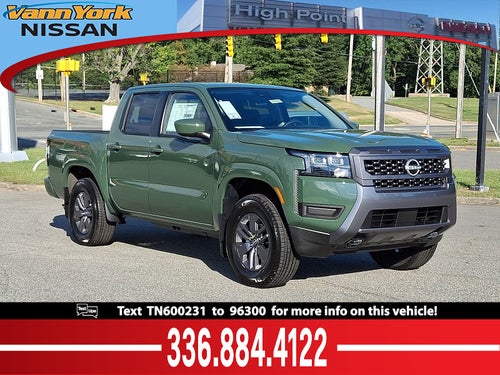 2026 Nissan Frontier Crew Cab SV