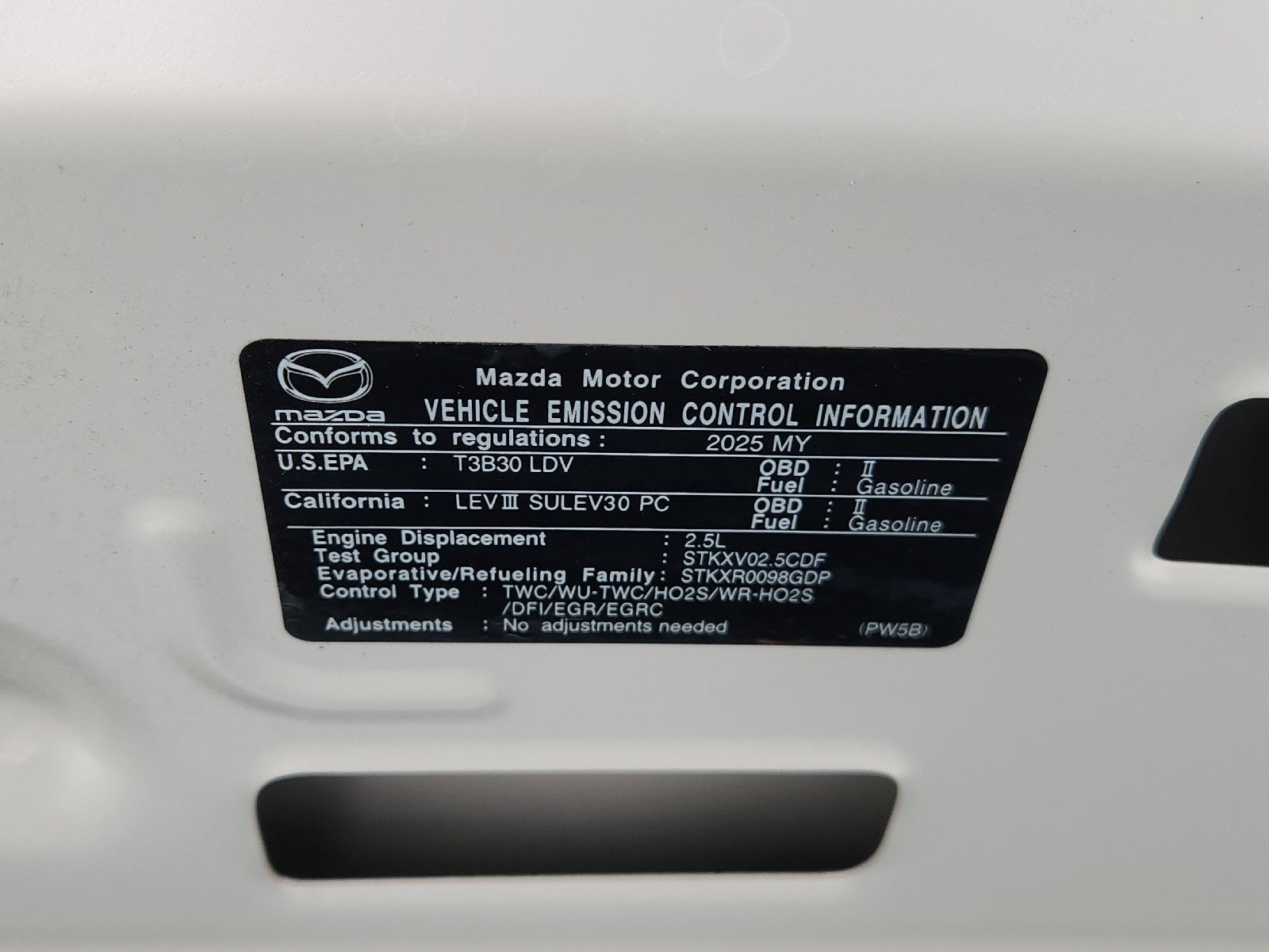 2025 Mazda Mazda CX-30 2.5 S Select Sport