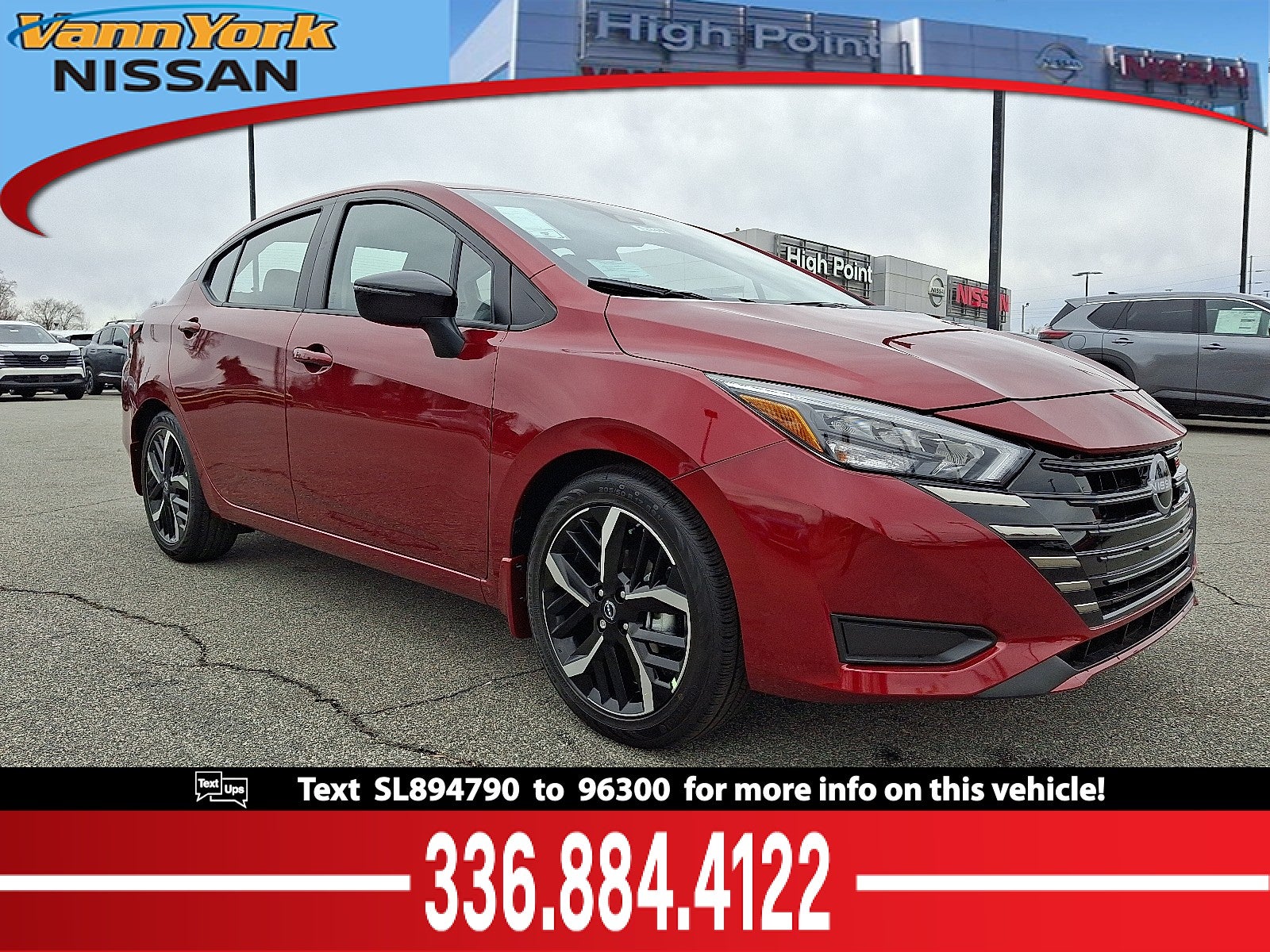 2025 Nissan Versa SR