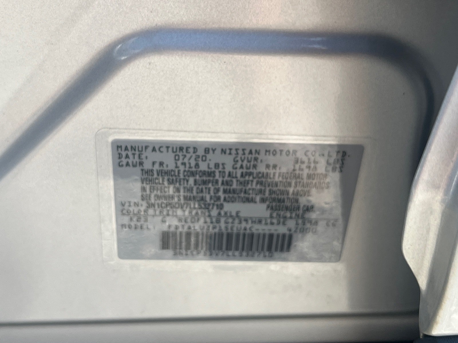 2020 Nissan Kicks SR