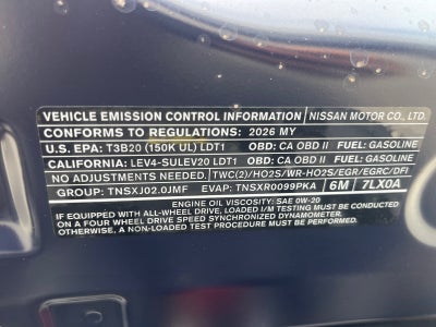 2026 Nissan Kicks S