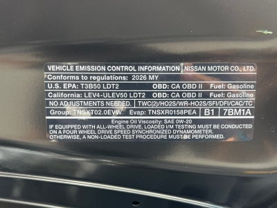 2026 Nissan Murano SL