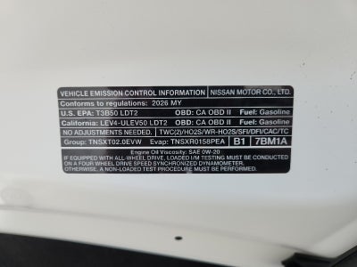 2026 Nissan Murano SL