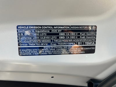 2026 Nissan Murano Platinum