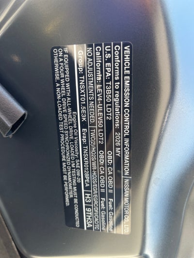 2026 Nissan Rogue Dark Armor™