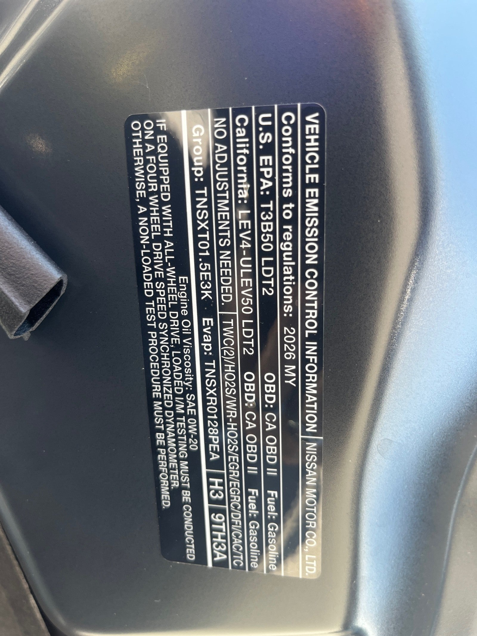 2026 Nissan Rogue Dark Armor™