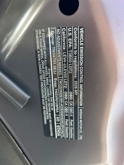 2026 Nissan Rogue Dark Armor™