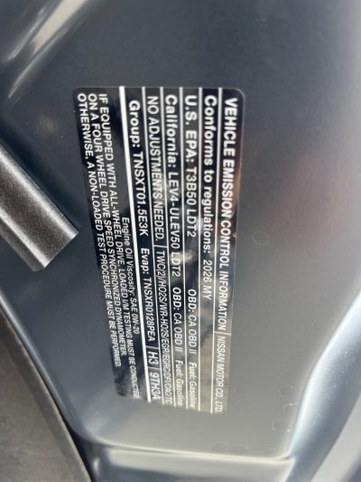 2026 Nissan Rogue Dark Armor™