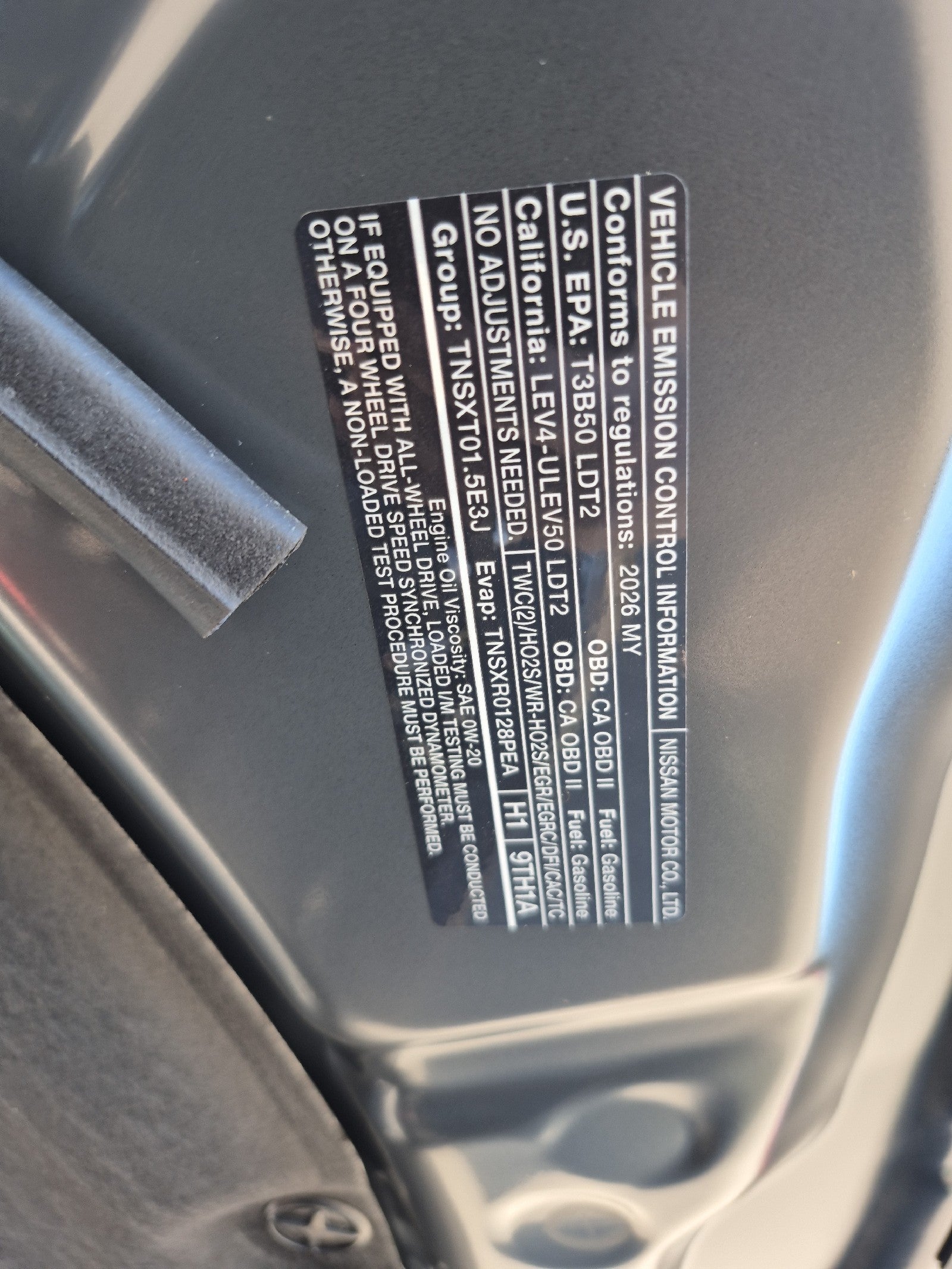 2026 Nissan Rogue SV