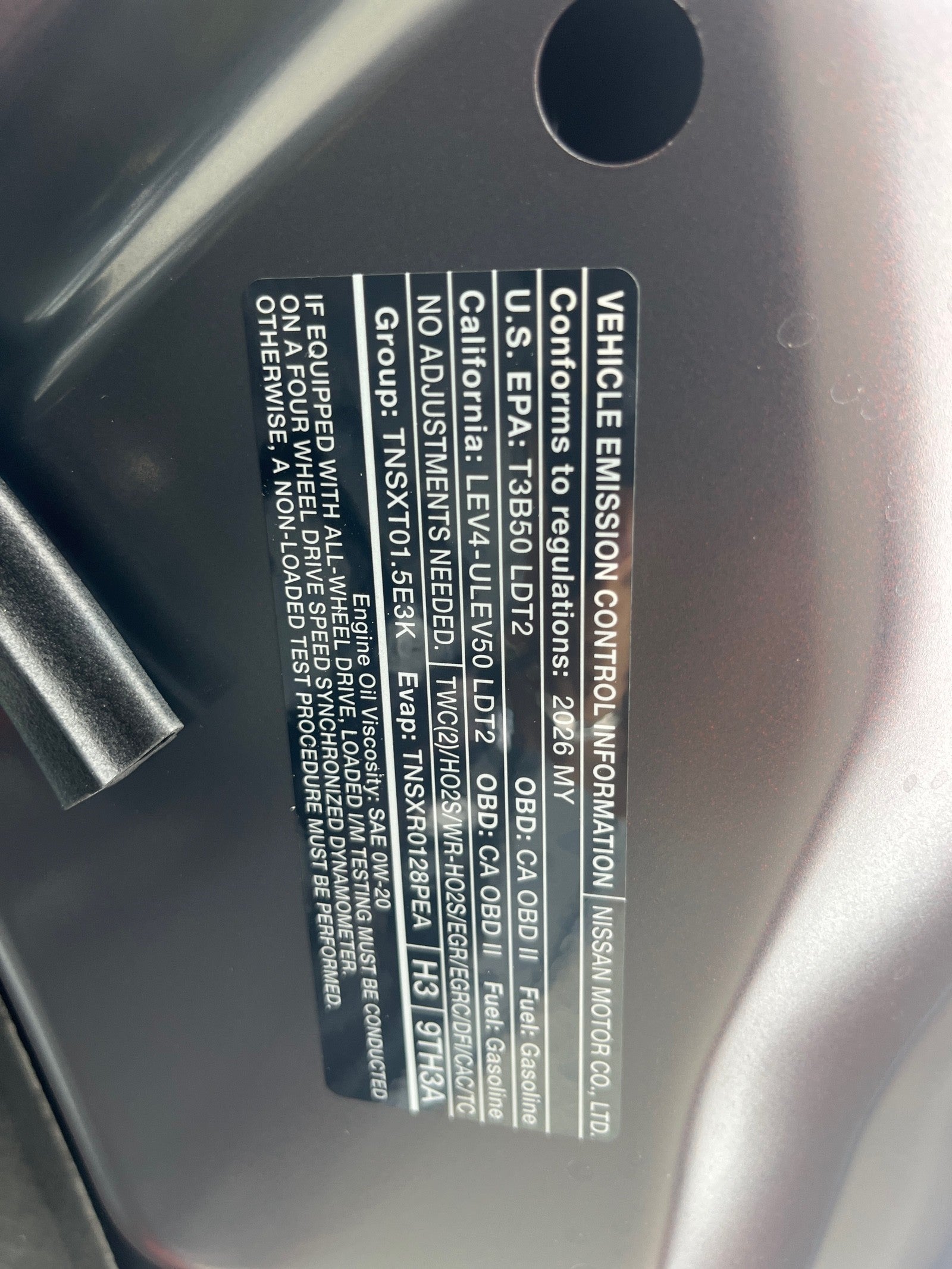2026 Nissan Rogue Dark Armor™