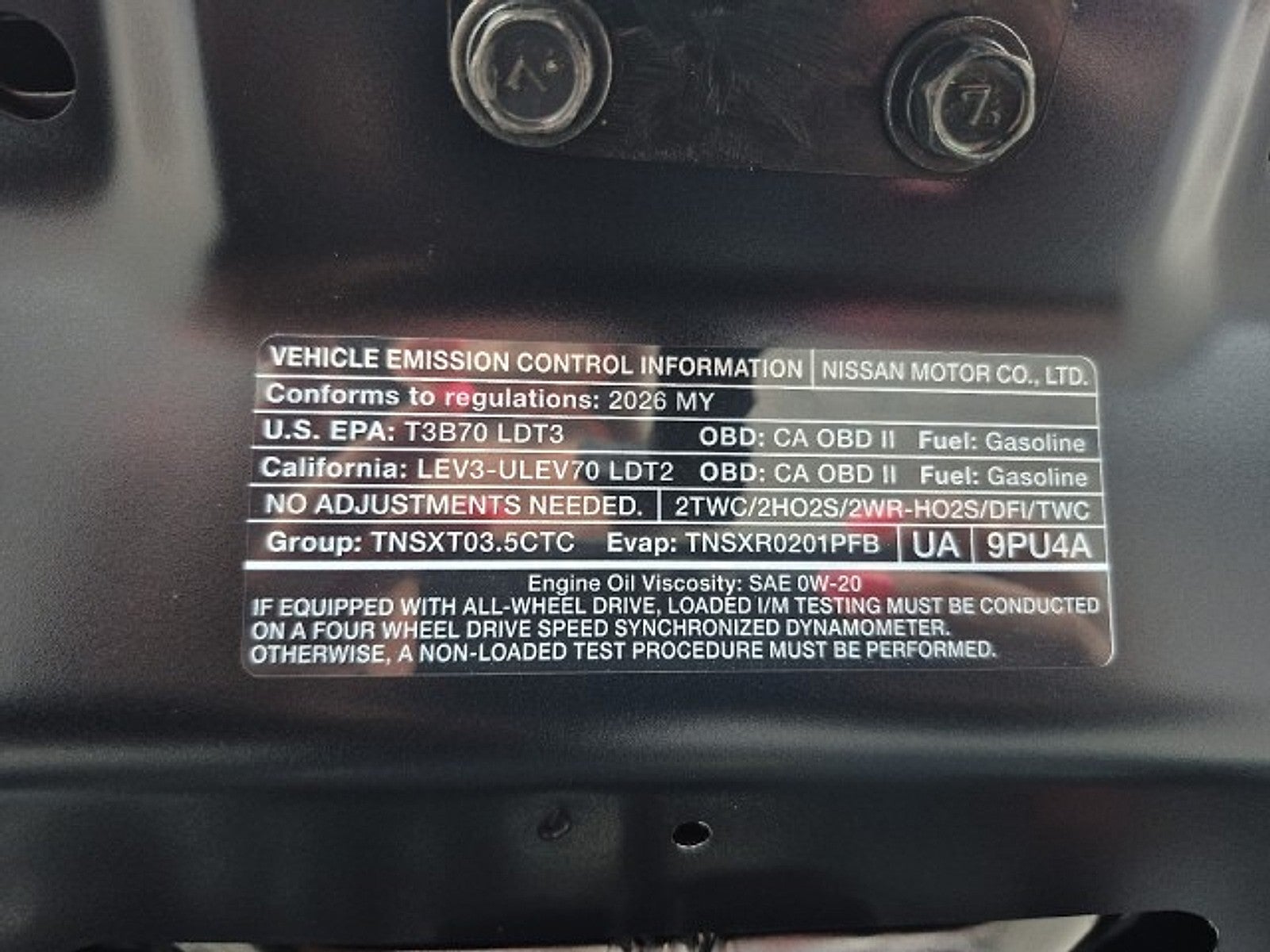 2026 Nissan Pathfinder SV