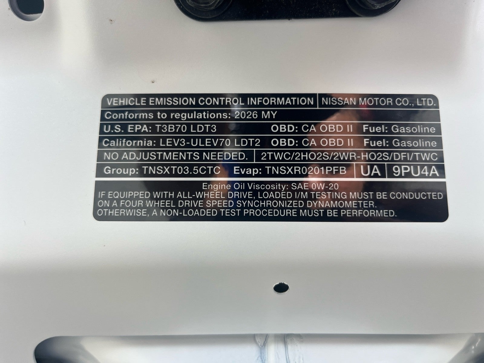 2026 Nissan Pathfinder SV