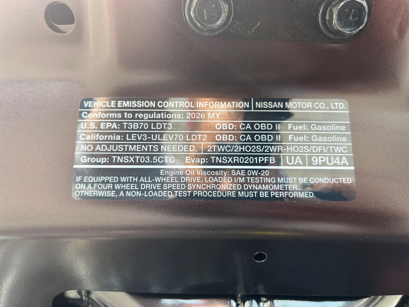 2026 Nissan Pathfinder SL