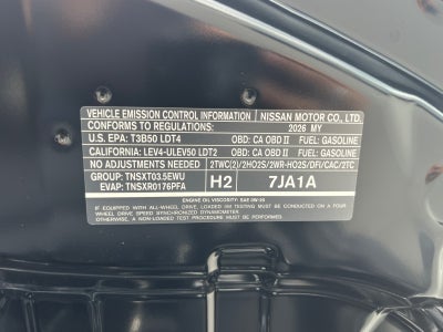 2026 Nissan Armada SV