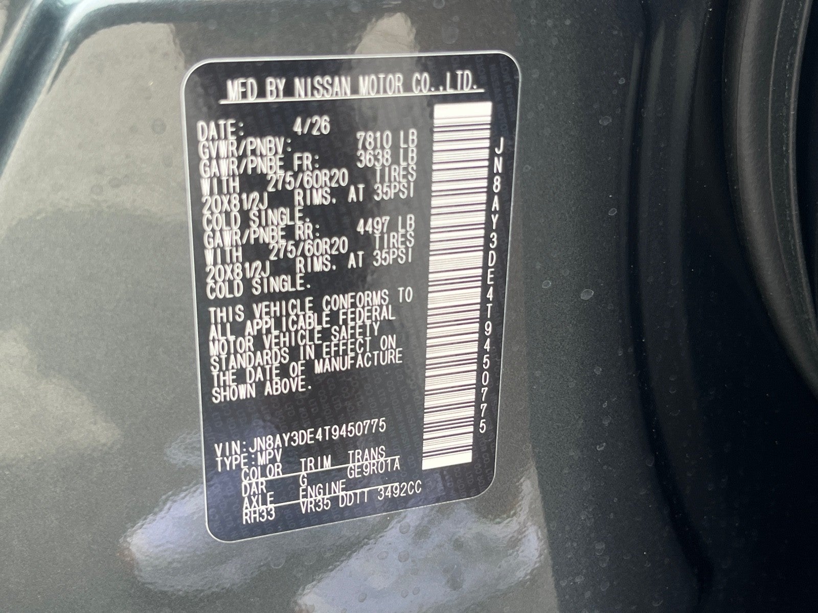 2026 Nissan Armada PRO-4X®