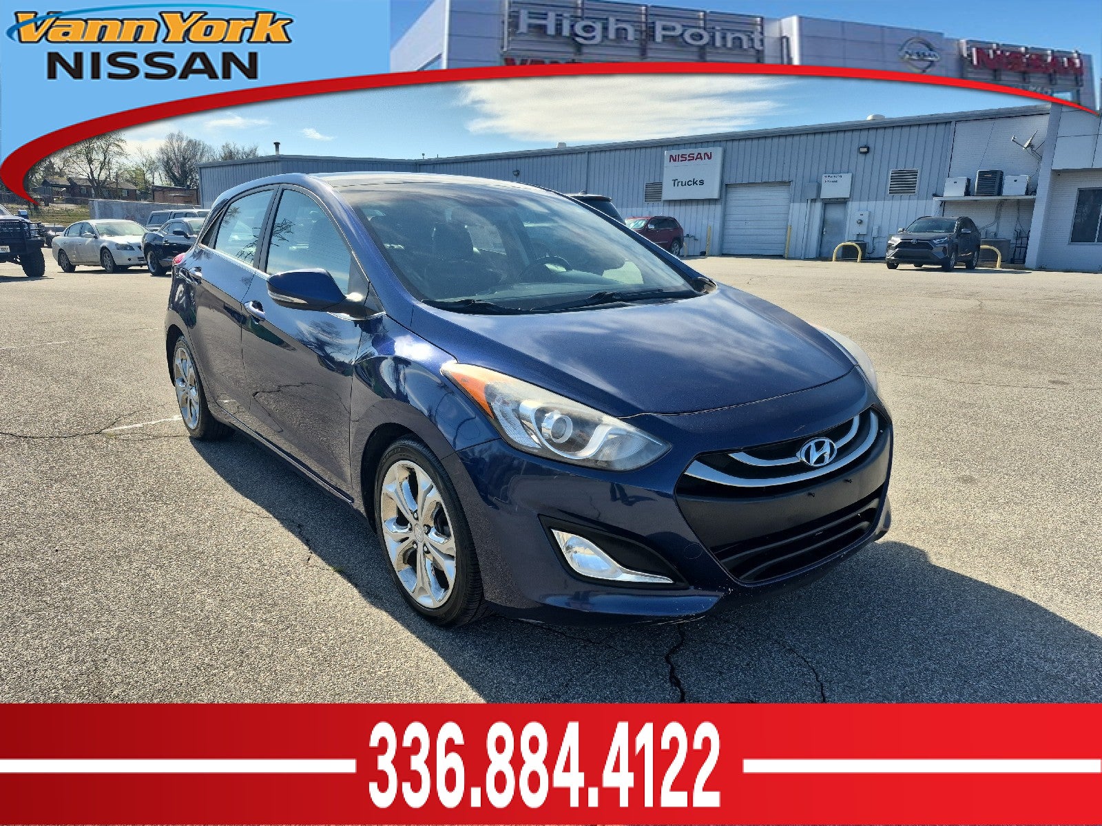 2013 Hyundai Elantra GT w/Blue Int