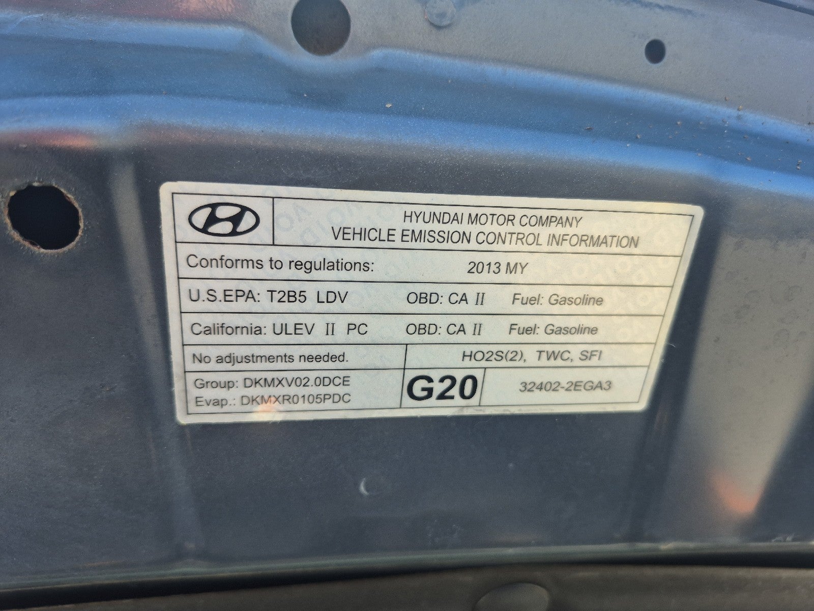 2013 Hyundai Elantra GT w/Blue Int