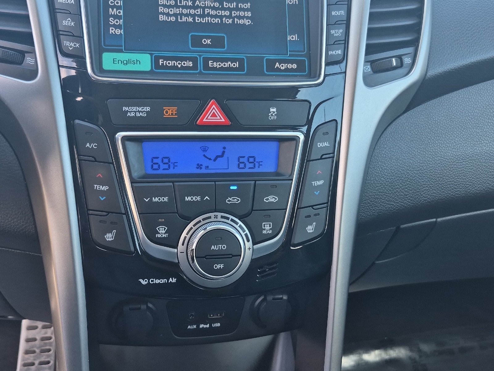 2013 Hyundai Elantra GT w/Blue Int