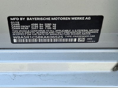 2019 BMW 3 Series 330i