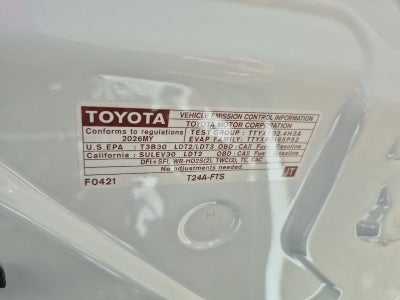 2026 Toyota Tacoma 2WD 2WD DOUBLE SR5 5'