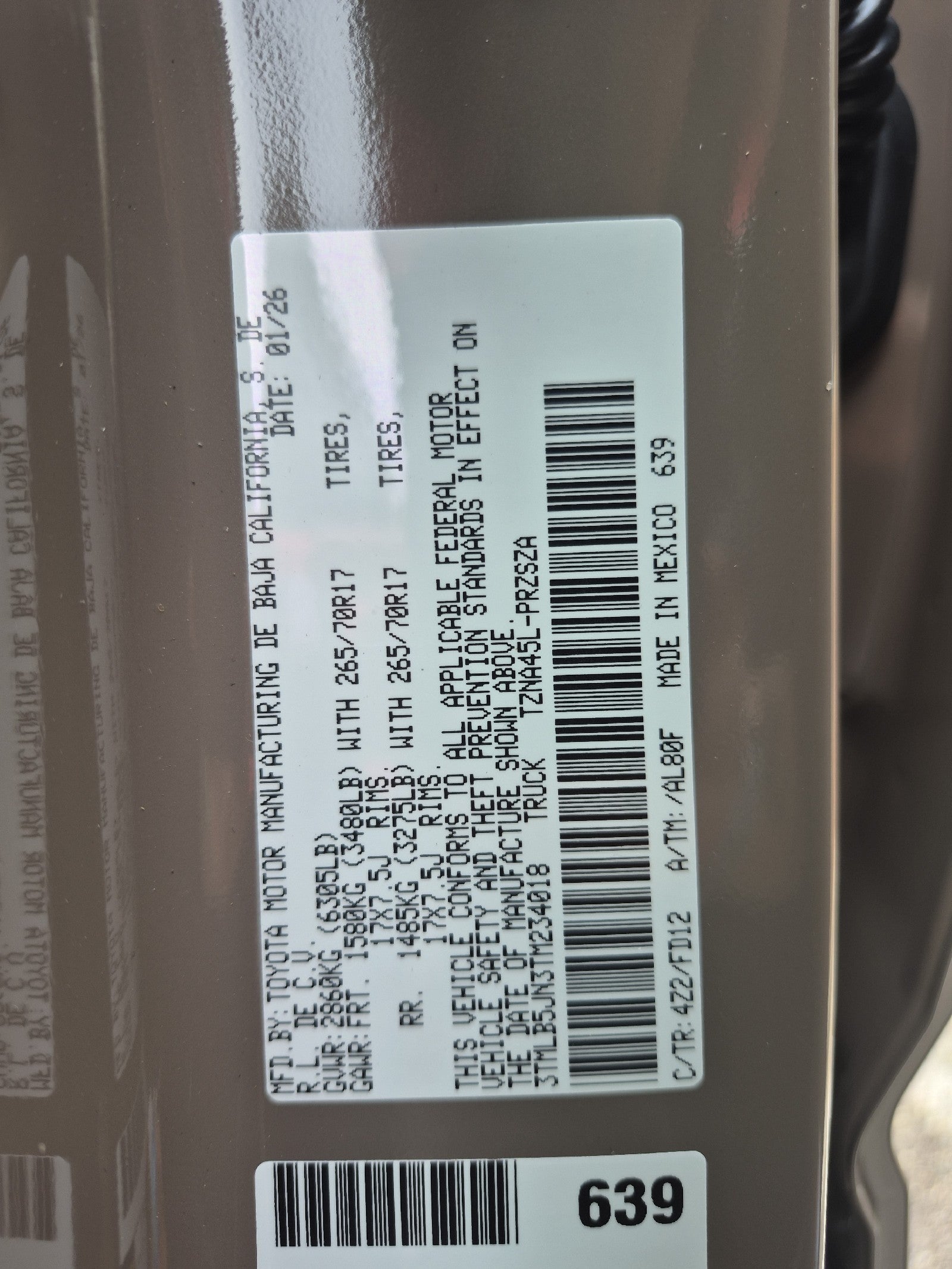 2026 Toyota Tacoma TRD Off-Road