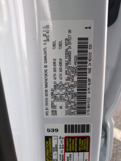 2026 Toyota Tacoma TRD Sport