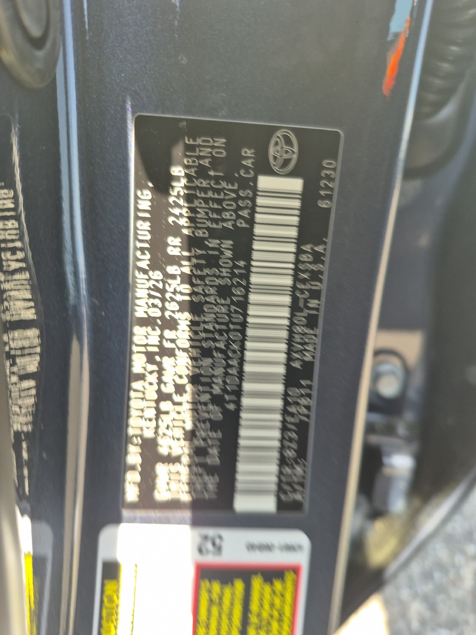 2026 Toyota Camry 4DR CVT HYB SE