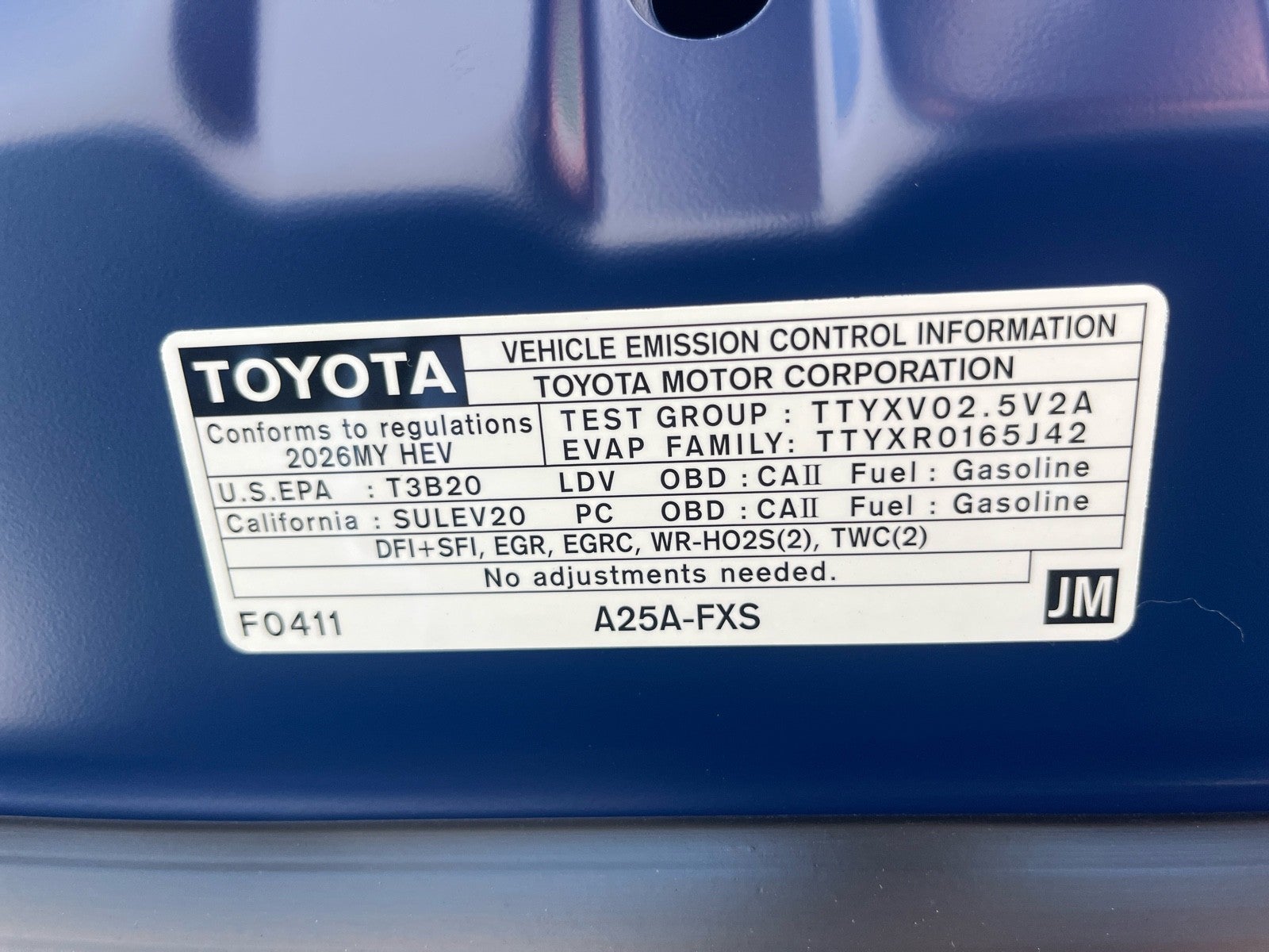 2026 Toyota Camry LE