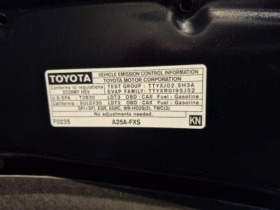 2026 Toyota Sienna 4DR FWD 8P XLE