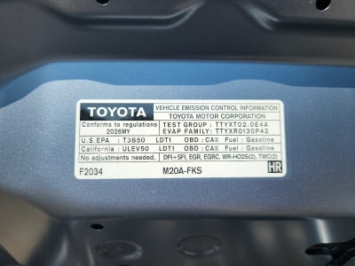 2026 Toyota Corolla Cross LE