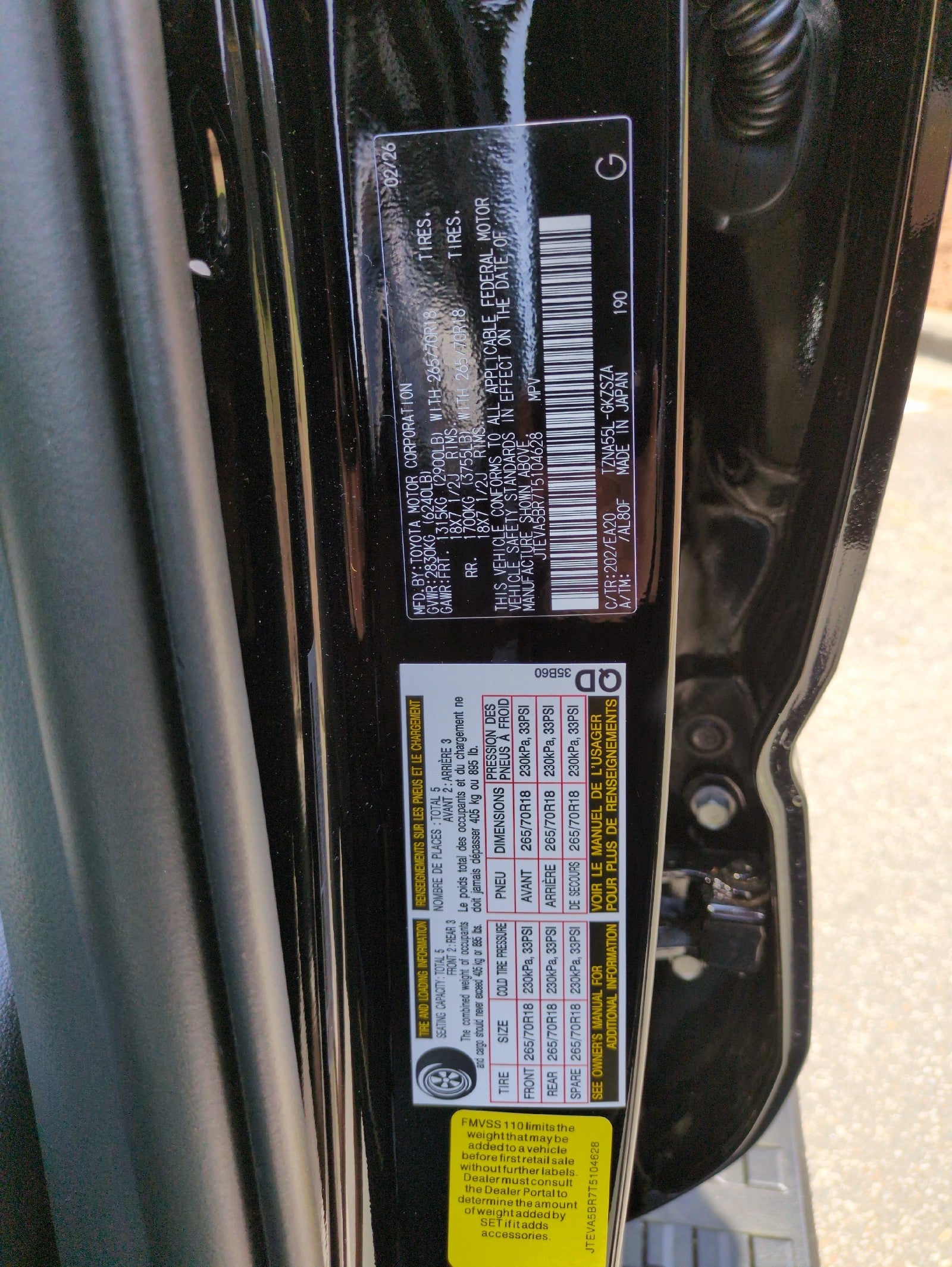 2026 Toyota 4Runner 4DR 4WD TRD OR PREMI